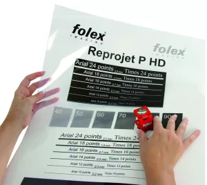 Topdrop – Polomatný film s vysokým rozlišení pro digitální nátisk FOLEX | Kancelářská technika od Topdrop.cz