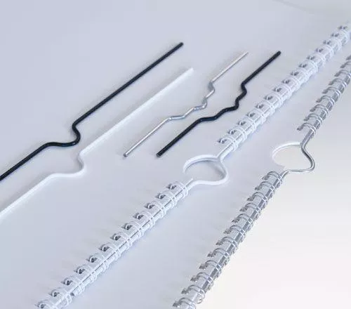Topdrop – Háčky stříbré 350 mm do kalendářové vazby | Kancelářská technika od Topdrop.cz