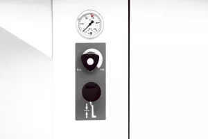 Topdrop – Elektrická řezčka s hydraulickým pohonem lisu i nože, šíře řezu 550 mm IDEAL | Kancelářská technika od Topdrop.cz