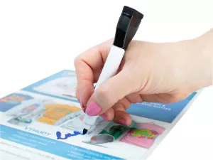 Topdrop – Popisovatelná laminovací fólie NAPIŠ a SMAŽ s oboustranným popisovačem. ARTA | Kancelářská technika od Topdrop.cz