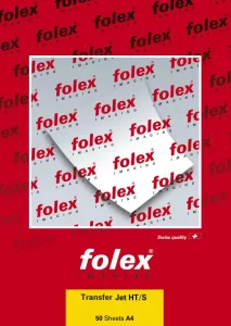 Tranferová fólie pro potisk bílých triček.
