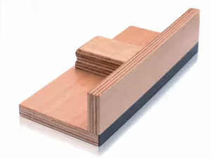 Dřevěný doraz papíru pro řezačky IDEAL 4815, 4850, 4855, 4860, 485, 486, 4705, 5255, 5260, 5560, 551, 6655, 6660, 6550, 7260, 7228, 721.