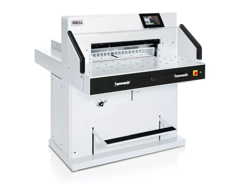 Topdrop – Elektrická stohová řezačka s hdraulickým lisem šíře 720 mm IDEAL | Kancelářská technika od Topdrop.cz