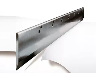 Topdrop – Náhradní řezný nůž v kvalitě HSS, která umožňuje prodloužit cyklus pro nutné broušení více než 2 násobně. Vhodné pro IDEAL 4705, 4810, 4815, 4850, 4855, 4860 | Kancelářská technika od Topdrop.cz