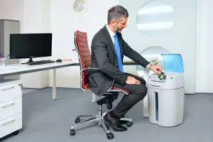 Topdrop – Osobní a stolní skartovačka se dvěma samostatnými sadami řezných nožů KOBRA | Kancelářská technika od Topdrop.cz