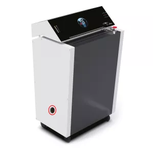 KOBRA FLEXPACK s přípravou pro sběr prachu. Neobsahuje odsávácí zařízení a vnější hadici pro připojení ke stroji.