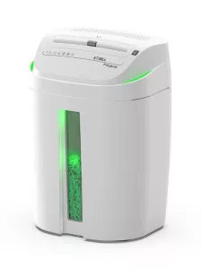 Skartovačka pro malé/střední kanceláře s hybridním systémem řízení spotřeby energie.