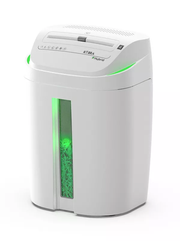 Topdrop – Skartovačka pro malé/střední kanceláře s hybridním systémem řízení spotřeby energie. KOBRA | Kancelářská technika od Topdrop.cz