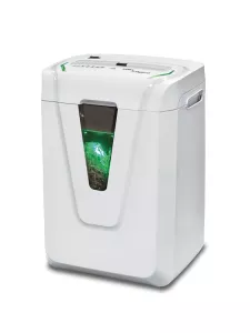 Skartovačka pro malé/střední kanceláře s hybridním systémem řízení spotřeby energie.