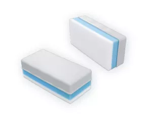 Ergonomická stěrka pro mazání kříd.