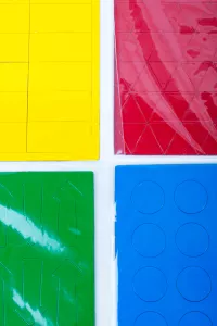 Topdrop – Sada magnetických symbolů vyrobených ze speciální magnetické fólie, 317 ks na 4 listech. 2x3 | Kancelářská technika od Topdrop.cz