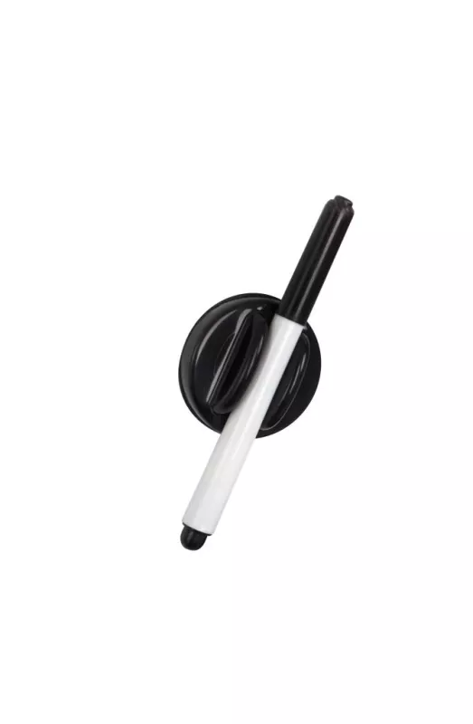 Topdrop – Magnetický držák na 1 popisovač s čistící plochou, pro skleněné tabule 2x3 | Kancelářská technika od Topdrop.cz