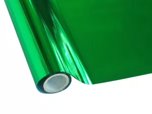 Metalická fólie barvící N1 zelená 30 cm x 12m