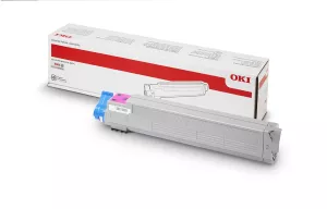 Toner pro stroje OKI Pro 9541, ES 9541,9542 a 9431 - barva červená - magenta