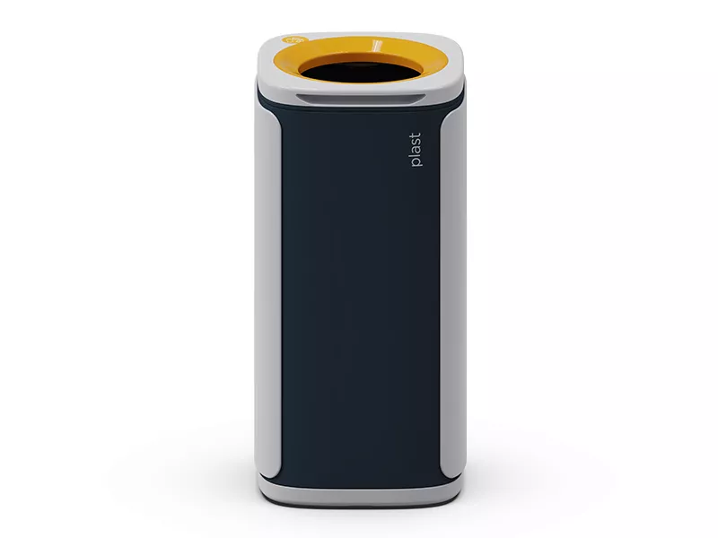 Topdrop – Žlutá odpadní nádoba KOBRA WASTEE na plast. | Kancelářská technika od Topdrop.cz