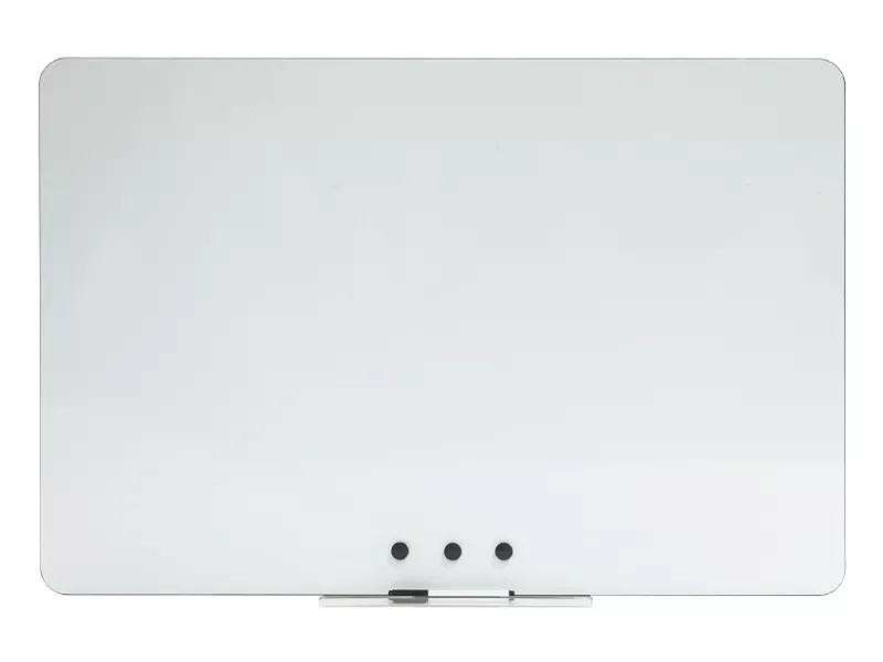 Topdrop – Bílá bezrámová magnetická tabule Qboard 200 x 97 cm 2x3 | Kancelářská technika od Topdrop.cz