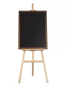Topdrop – Dřevěný stojan na tabule CLASSIC z bukového dřeva. | Kancelářská technika od Topdrop.cz