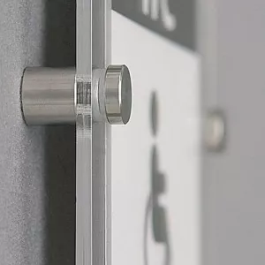 Topdrop – Elegantní bezrámová dveřní cedulka A4 - 340 x 250 mm 2x3 | Kancelářská technika od Topdrop.cz