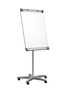 Mobilní flipchart na kolečkách