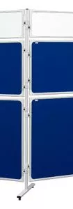 Topdrop – Základní stojan modulárního stěnového sytému, výška 190 cm 2x3 | Kancelářská technika od Topdrop.cz