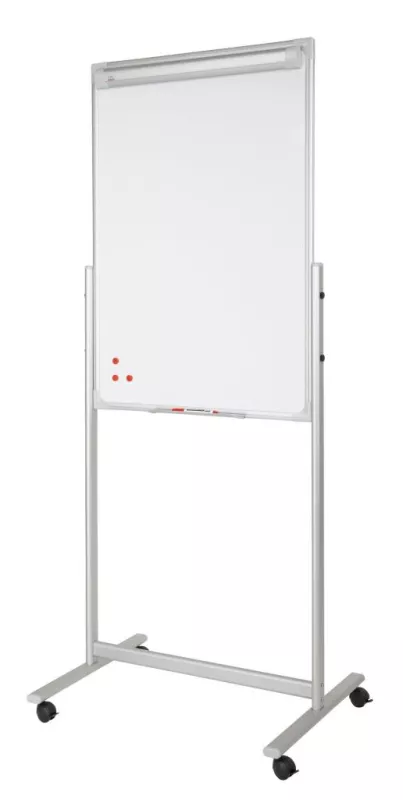 Topdrop – Oboustranný flipchart s keramickým povrchem 2x3 | Kancelářská technika od Topdrop.cz