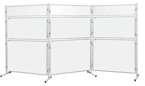 Topdrop – Panel pro modulární stěnový systém, oboustranný, bílý lakovaný povrch 2x3 | Kancelářská technika od Topdrop.cz