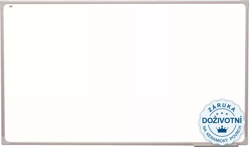 Topdrop – Keramická tabule 400 x 120 cm v hliníkovém rámu GTO 2x3 | Kancelářská technika od Topdrop.cz