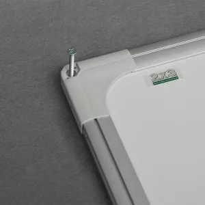 Topdrop – Keramická tabule 400 x 120 cm v hliníkovém rámu GTO 2x3 | Kancelářská technika od Topdrop.cz