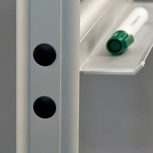 Topdrop – Magnetická oboustranná tabule s horizontálním otáčením na mobilním stojanu, lakovaná. 2x3 | Kancelářská technika od Topdrop.cz