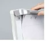 Topdrop – Designový mobilní flipchart bez ramen s šedými doplňky. 2x3 | Kancelářská technika od Topdrop.cz