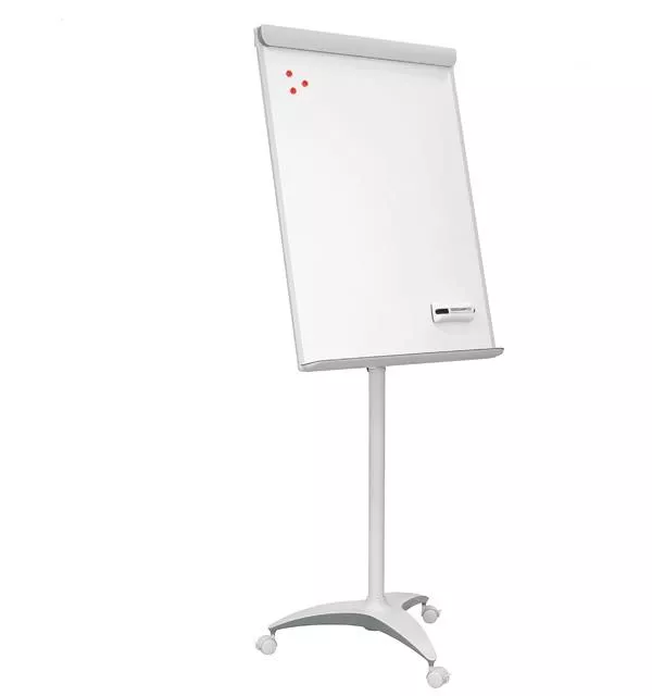 Topdrop – Designový mobilní flipchart bez ramen s šedými doplňky. 2x3 | Kancelářská technika od Topdrop.cz