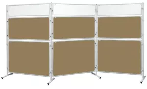 Panel pro modulární stěnový systém, oboustranný, korkový povrch