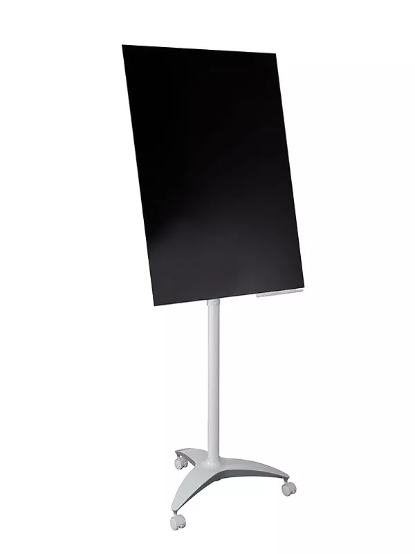 Topdrop – Mobilní flipchart se skleněnou popisosnou plochou. 2x3 | Kancelářská technika od Topdrop.cz