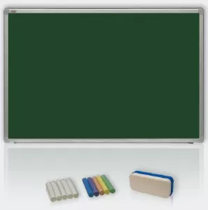 Tabule pro popis křídou s lakovaným povrchem, zelená barva