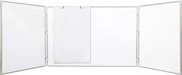 Topdrop – 3 panelová tabule v hliníkovém rámu s lakovaným povrchem. 2x3 | Kancelářská technika od Topdrop.cz