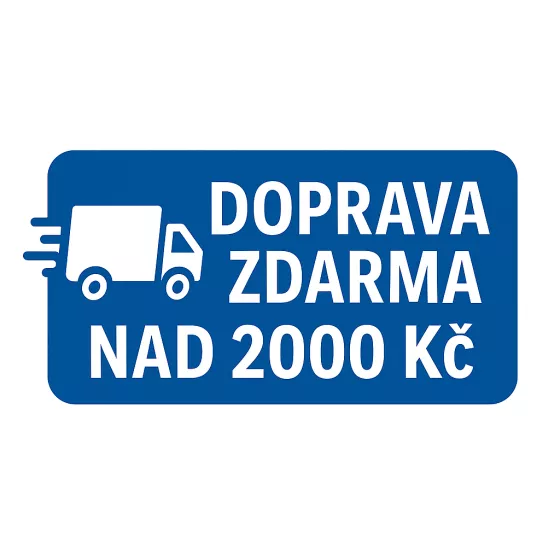 Doprava zdarma nad 2000 Kč